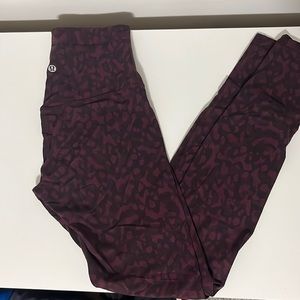 Highwaisted lululemon leggings